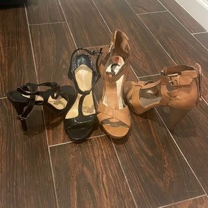 Gianni bini and Guess size 7 heels